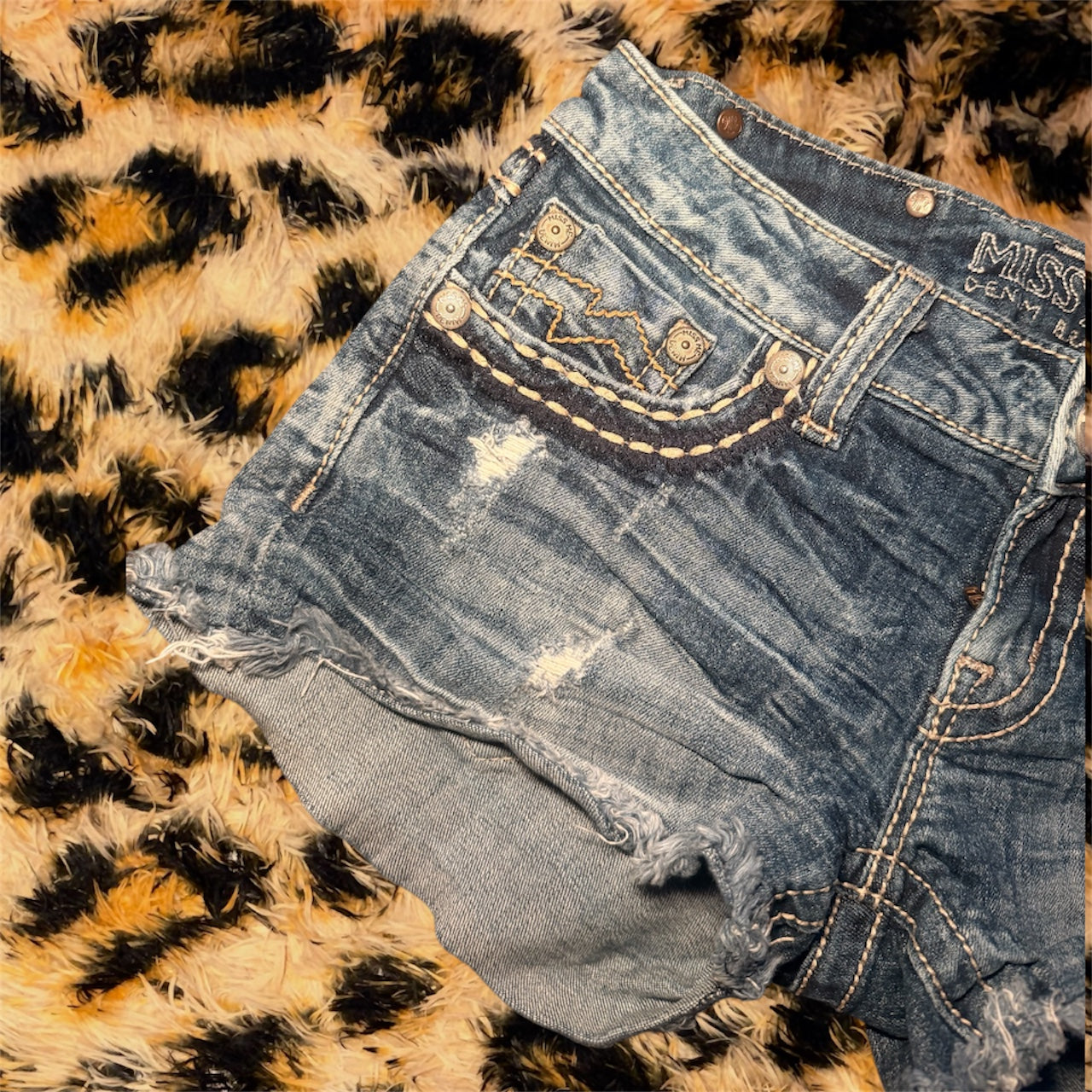 2000s Miss Me Denim Shorts