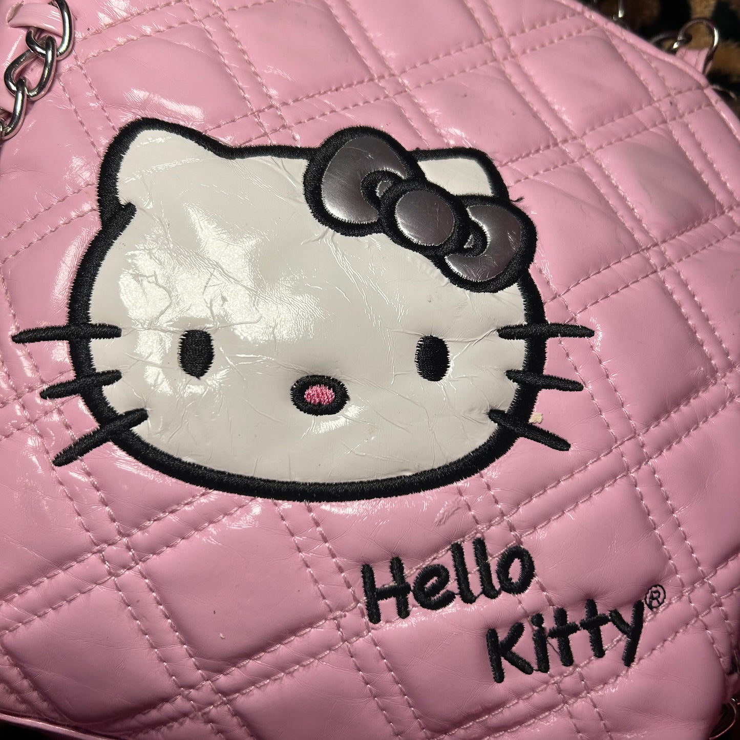 Pink Hello Kitty Chain Purse