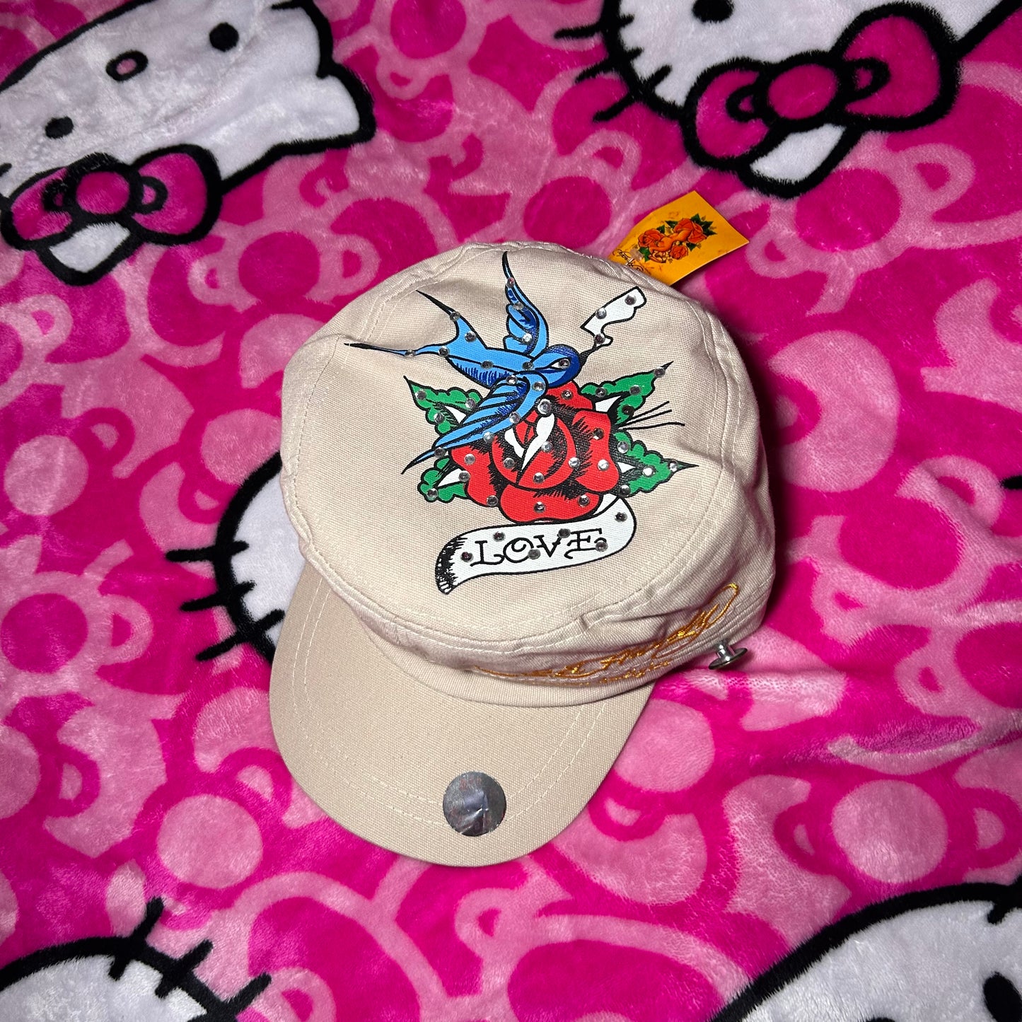 Ed Hardy Tan Hat