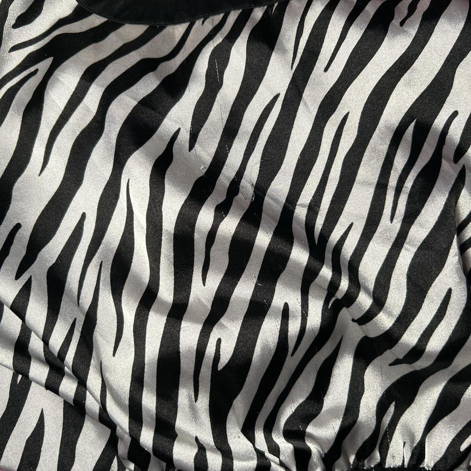 (L) Zebra Print Top