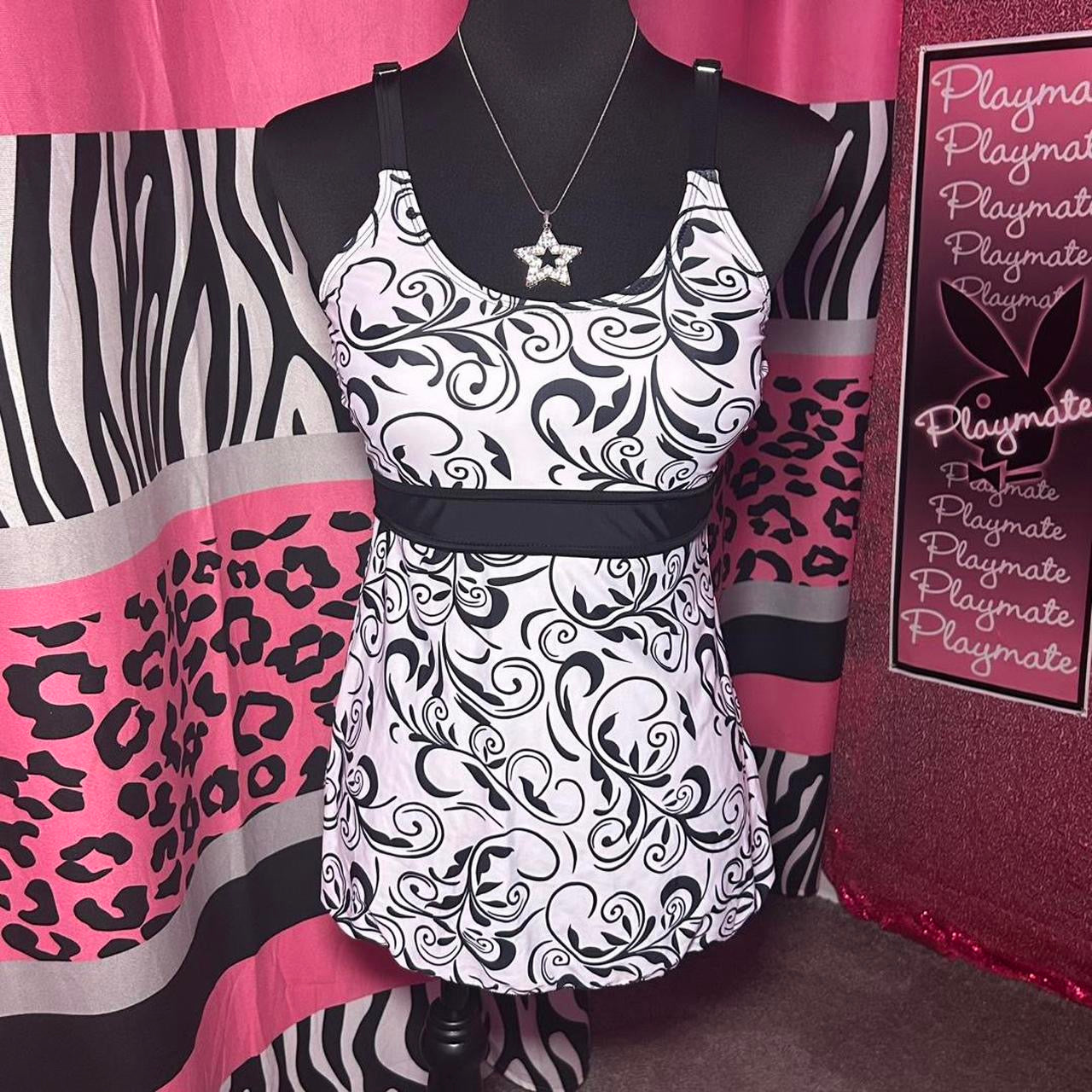 (S) Y2K frutiger metro babydoll top