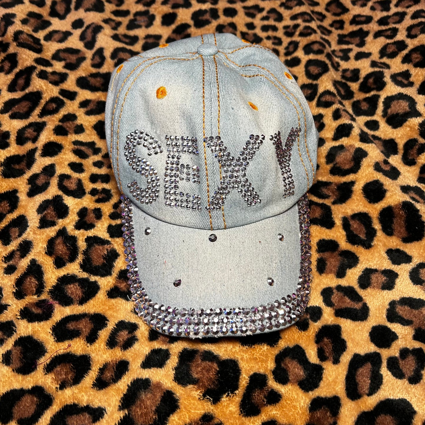 Sexy Rhinestone Hat