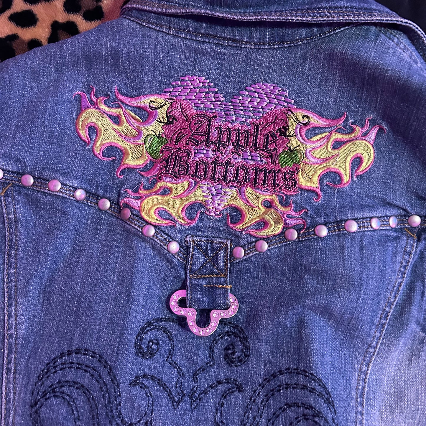 (XL) Apple Bottoms Denim Vest