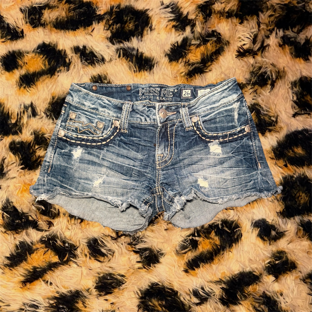 2000s Miss Me Denim Shorts