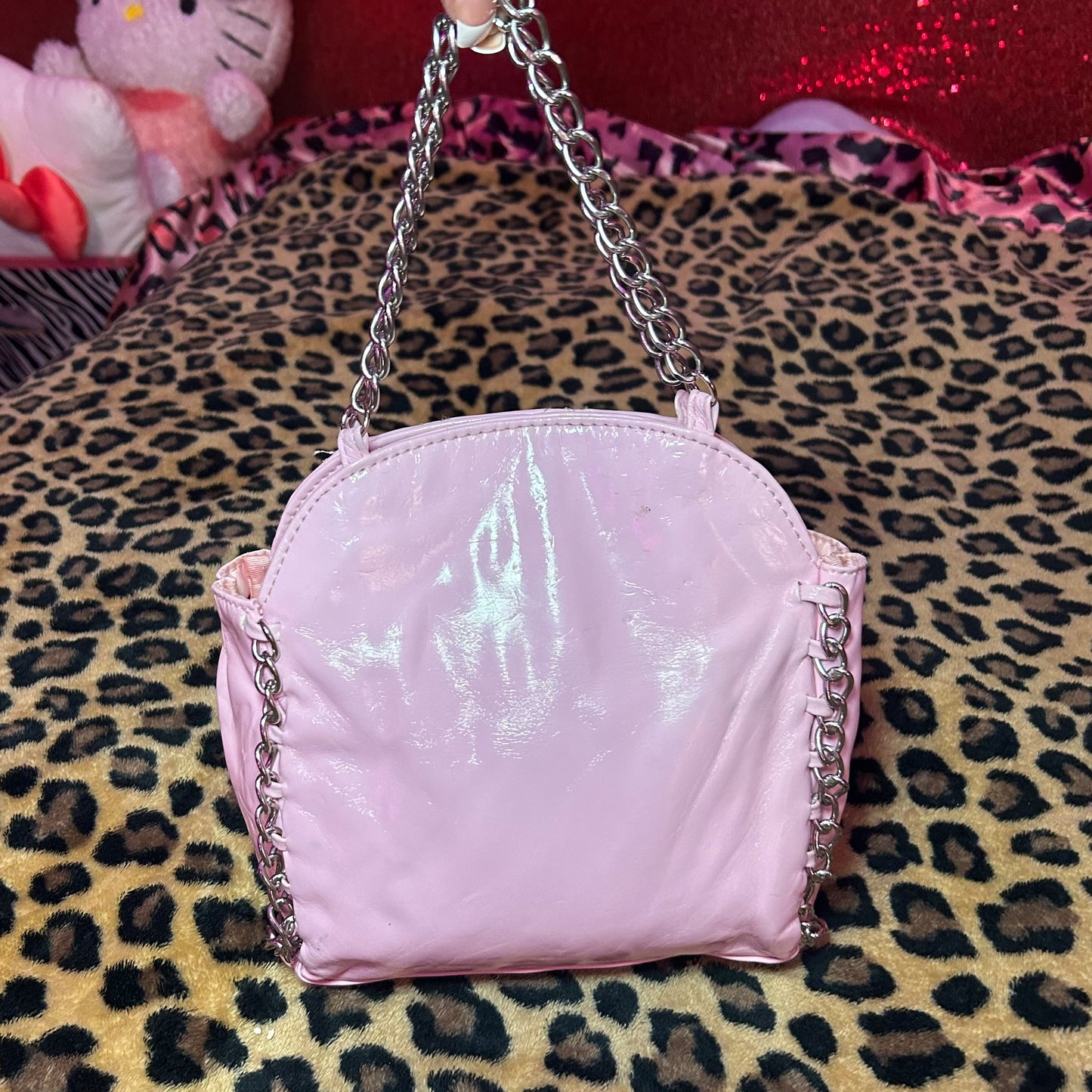 Pink Hello Kitty Chain Purse