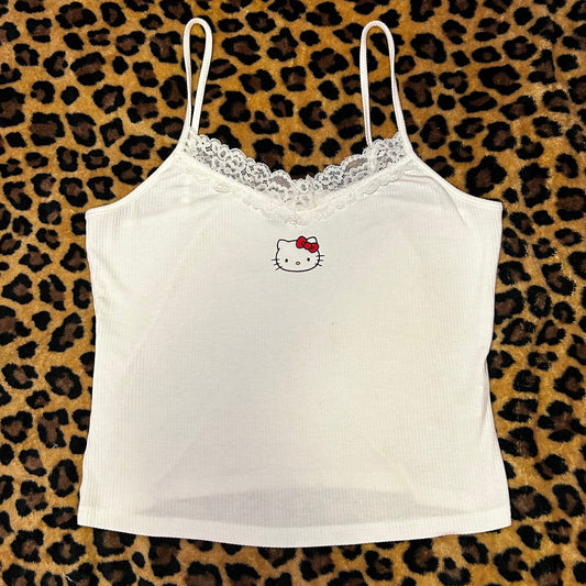 (XL) Hello Kitty Lace Cami Top