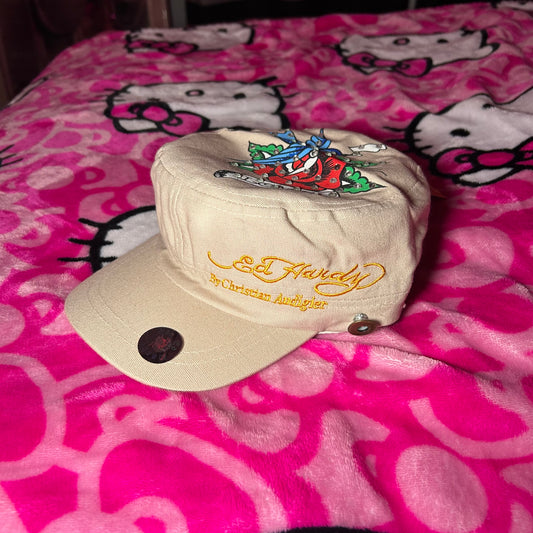 Ed Hardy Tan Hat