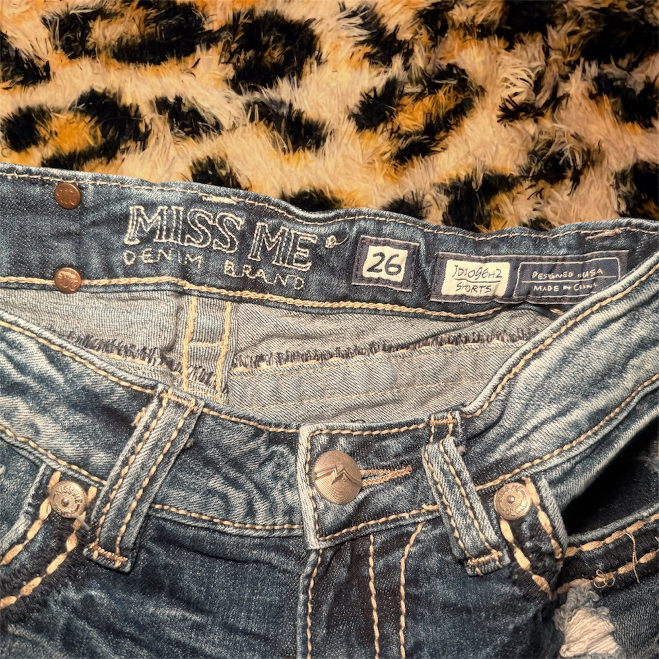 2000s Miss Me Denim Shorts