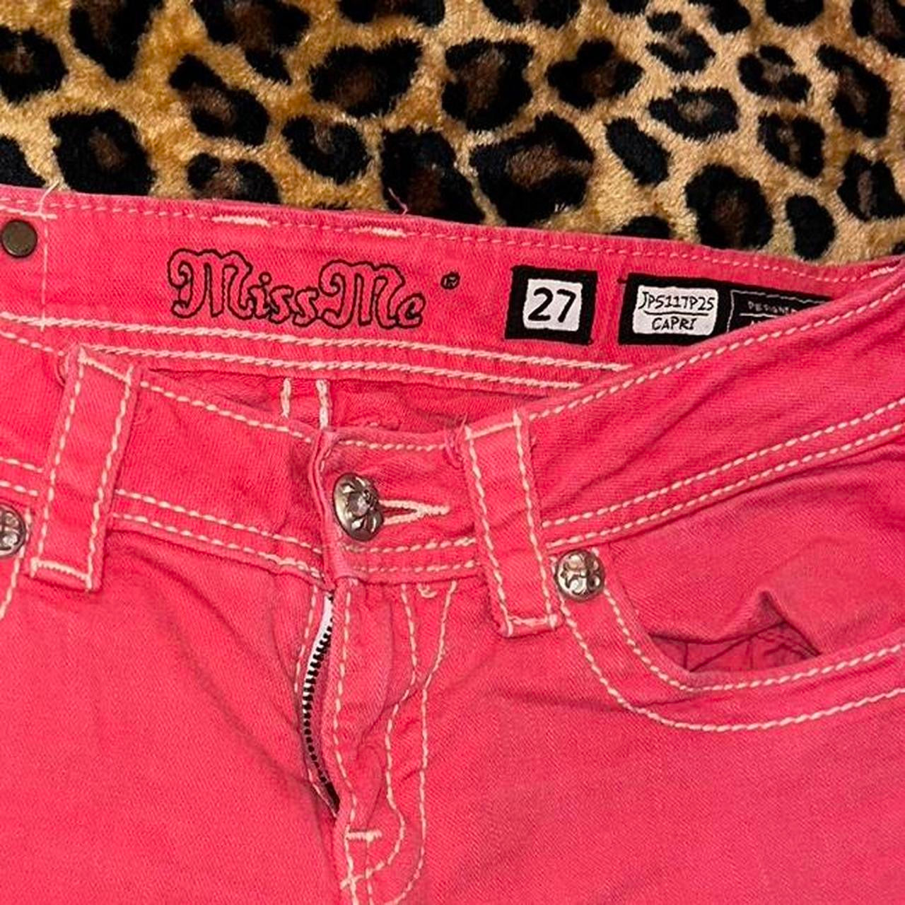 (4) Miss Me Capri Jeans