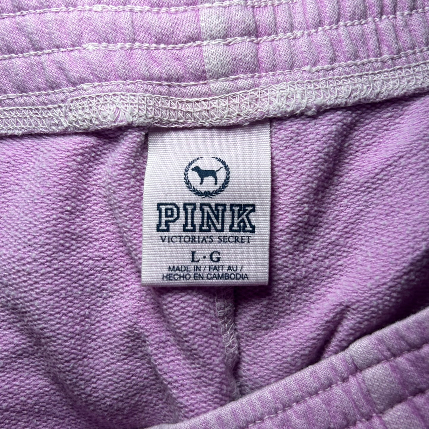 (L)Y2K VS Pink Mini Shorts