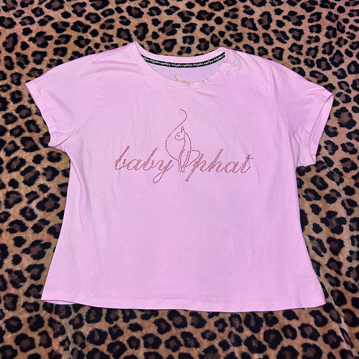 (XL) Y2K Baby Phat Pink Top