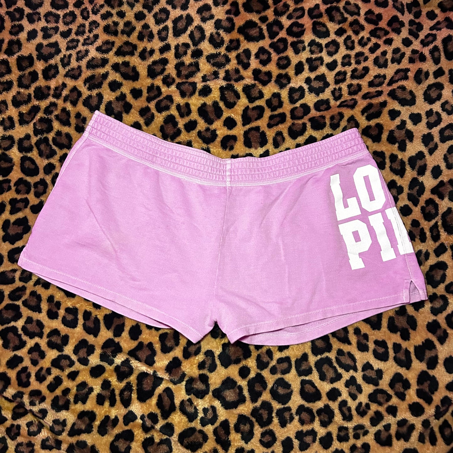 (L)Y2K VS Pink Mini Shorts