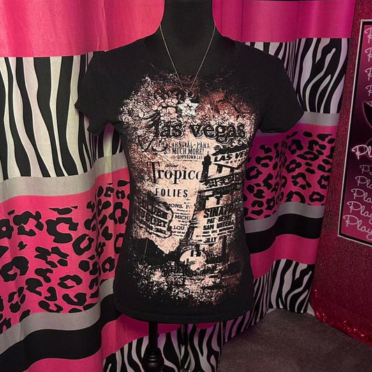 (M) Y2K Las Vegas Graphic Top